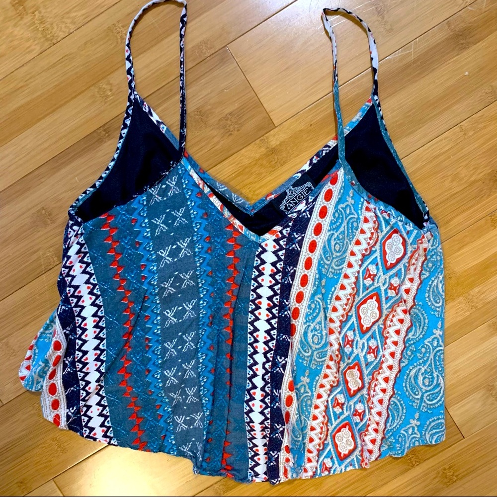 Flowy Boho Crop Tank